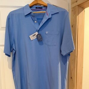 johnnie-O Blue Polo shirt